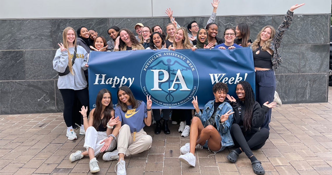 GW Project Access team members celebrating PA Week!