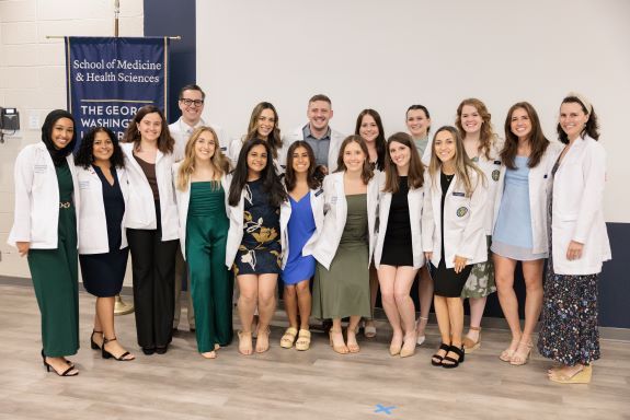 PA Short White Coat 2024